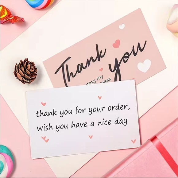 50 piece thank you cards​​​​ - Picture 5 of 6